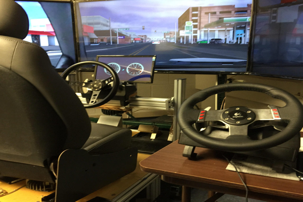 SIM Realtime and Virtual Driving Simulator Open Lab